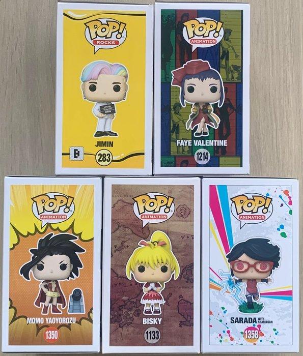 Funko Pop! - Figuur - 5x Manga, Animatie, BTS - Plastic, Antiek en Kunst, Antiek | Speelgoed