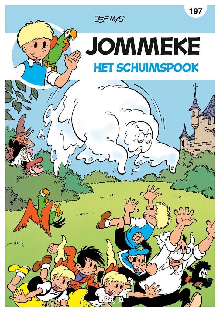 Het schuimspook / Jommeke strip - nieuwe look / 197, Boeken, Stripverhalen, Gelezen, Verzenden