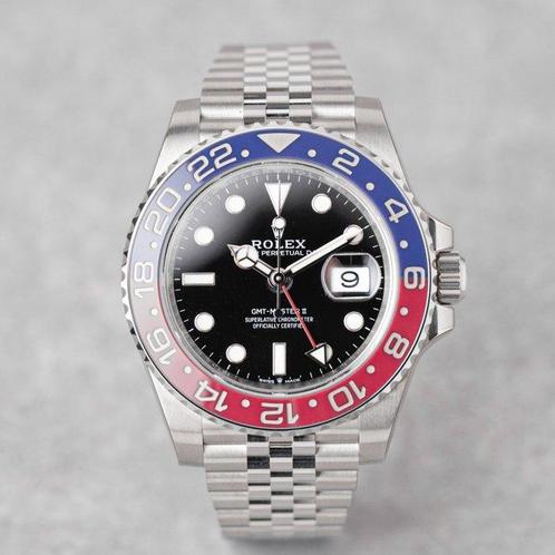 Rolex - GMT-MASTER II Pepsi MK1 - 126710BLRO - NOS & Full, Handtassen en Accessoires, Horloges | Heren
