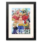 One Piece Straw Hat Crew Collector Print 30 x 40 cm, Collections, Ophalen of Verzenden