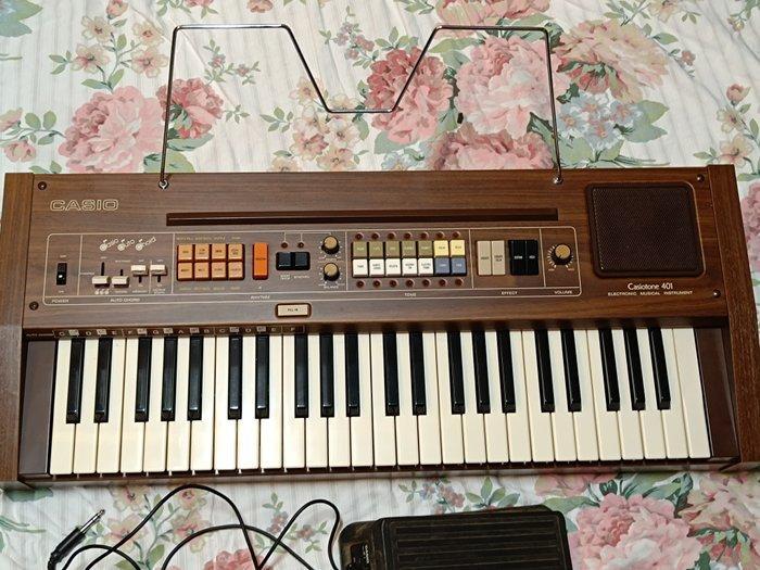 Casio - Casiotone 401 - - Keyboard - Japan (Zonder, Muziek en Instrumenten, Blaasinstrumenten | Blokfluiten