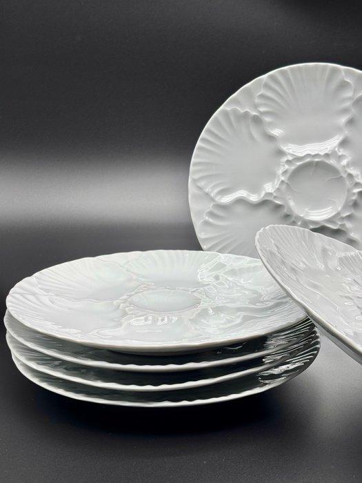 Bareuther - Bavaria - Oesterservies (6) - Porselein, Antiquités & Art, Antiquités | Meubles | Tables