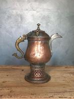 Kashmiri Samovar - Koper - Kasjmiri, India - negentiende, Antiek en Kunst