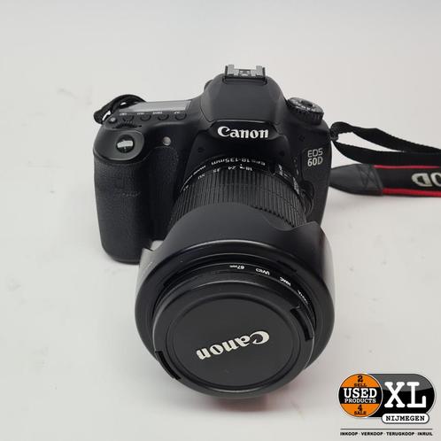 Canon EOS 60D Camera incl. Lens Canon EF-S 18-135 mm | Ne..., TV, Hi-fi & Vidéo, Appareils photo numériques, Enlèvement ou Envoi