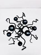 Kandelaar Handgesmeed ijzeren boomvormige kandelaar –, Antiek en Kunst