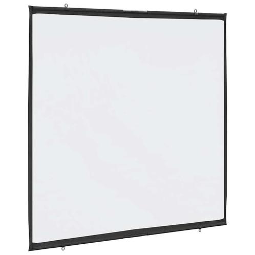 vidaXL Projectiescherm wandhangend 72 inch 1:1, Audio, Tv en Foto, Beamers, Nieuw, Verzenden