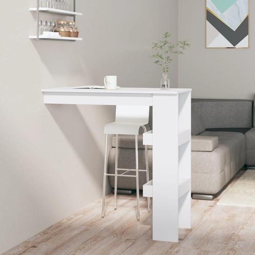 vidaXL Bartafel wandgemonteerd 102x45x103,5 cm hout, Huis en Inrichting, Tafels | Eettafels, Nieuw, Verzenden