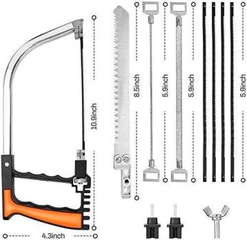 Multi purpose magic saw – hana tool 10-delige set zagen door