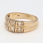 Bague - 14 carats Or rose Diamant (Naturelle), Handtassen en Accessoires, Ringen, Nieuw