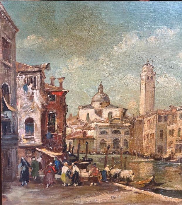 E. Zeno (1888-1956) - Venezia, Antiquités & Art, Art | Peinture | Classique