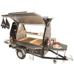 BBQ foodtruck, BBQ aanhanger, BBQ trailer, mobiele barbecue, Ophalen of Verzenden