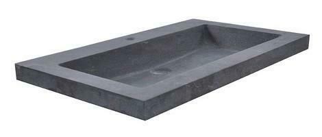 hardstenen meubelwast. 60x46x5 met 1 kr.gat, Maison & Meubles, Salle de bain | Meubles de Salle de bain, Enlèvement ou Envoi