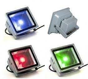 20W LED Schijnwerper RGB outdoor - dimbaar, Tuin en Terras, Buitenverlichting, Verzenden