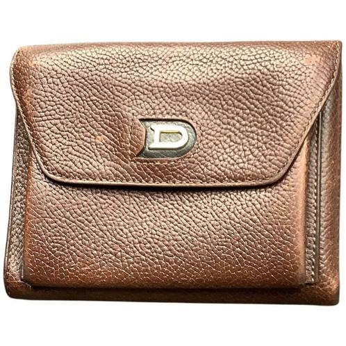 Bruin Delvaux Portemonnee Porte monnaie Portefeuilles