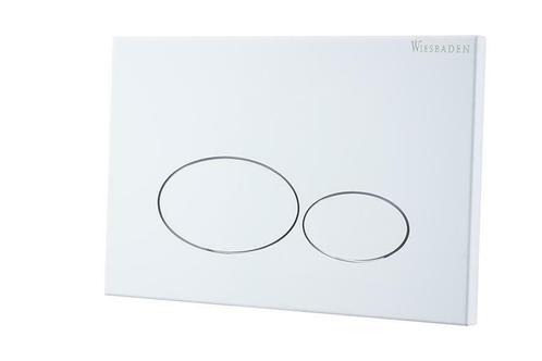 X32 Metal drukplaat voor inbouwreservoir mat wit, Doe-het-zelf en Bouw, Sanitair, Ophalen of Verzenden