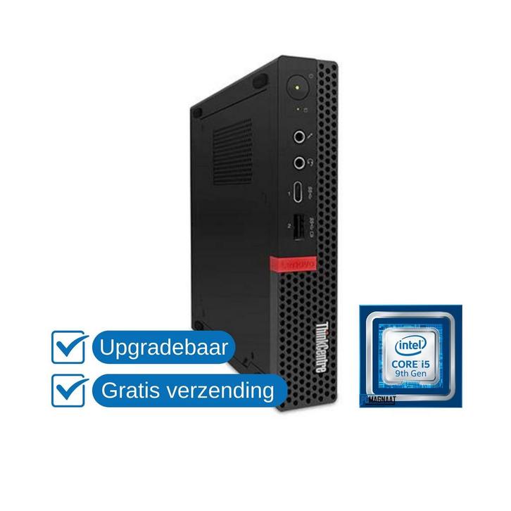 Lenovo ThinkCentre M720q i5-9400T | 8GB RAM | 256GB NVMe, Computers en Software, Desktop Pc's, 2 tot 3 Ghz, SSD, Zo goed als nieuw