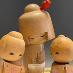 Figurine - Okappa Kimono | Bob Cut Kokeshi Doll with