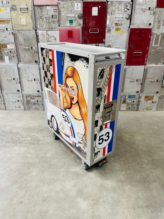 Driessen - Trolleys van luchtvaartmaatschappijen - 2010-2020, Antiek en Kunst, Antiek | Wandborden en Tegels