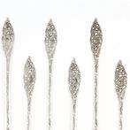 Fa. Dahlia - Cocktail lepel - Lepel (6) - .833 zilver