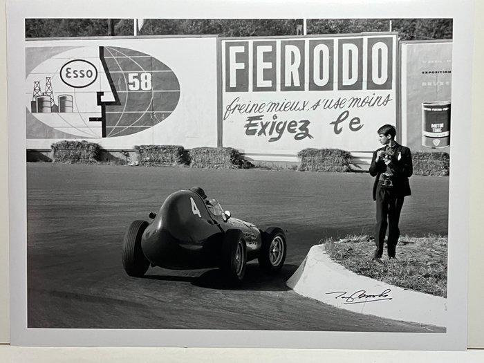 Vanwall - Spa Francorchamps - Tony Brooks - 1958 - Foto, Verzamelen, Automerken, Motoren en Formule 1