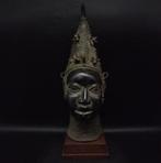 Tête de commemorative - sculptuur - yoruba/ beni edo - Benin