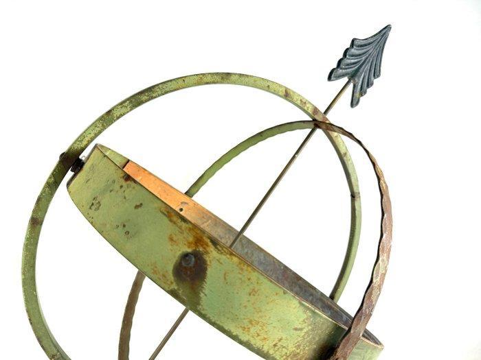 Armillarium - Metaal - 1950-1960 - Vintage armillairsfeer, Antiek en Kunst, Curiosa en Brocante