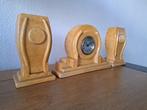 Horloge et parure de cheminée (3) - Art Deco klokkenstel -