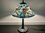 Tafellamp - Dragonfly - Glas in lood - Tiffanystyle H.55cm!