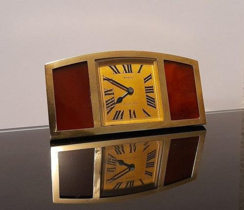 Horloge de table Maison Maquet - C.H Charles Hour - Vintage, Antiek en Kunst, Antiek | Klokken