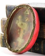 Relikwie - Was, Papier - 1850-1900 - Agnus Dei in