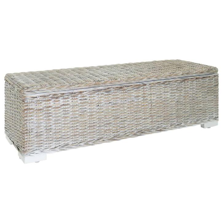 Opbergbox 110cm Kubu Rattan | Retour Deal 41% Korting, Huis en Inrichting, Zetels | Zetels, Minder dan 150 cm, Minder dan 75 cm