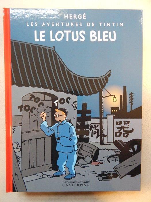Tintin T5 - Tintin et le Lotus bleu - N&B colorisé - 1 Album, Boeken, Stripverhalen