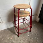 Tabouret (2) - Vintage - École datelier Krukken - Fer