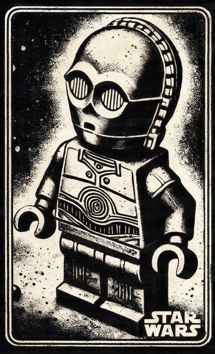 Æ (XX-XXI) - (Set of 3) - Lego Star Wars - Signed, numbered, Kinderen en Baby's, Speelgoed | Duplo en Lego