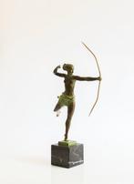 Max le Verrier - Jean de Marco - sculptuur, Atalante - 30 cm, Antiek en Kunst