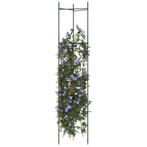 vidaXL Cage à tomates 2 pcs 154 cm acier et PP, Jardin & Terrasse, Verzenden, Neuf