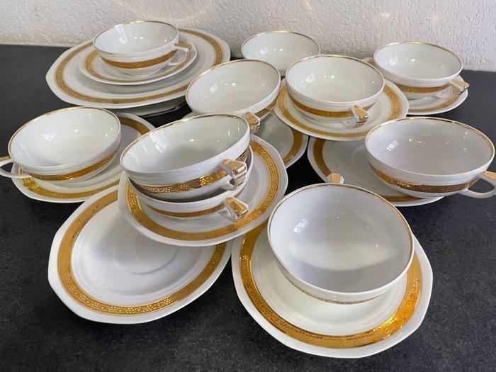 Limoges - Beker (21) - Porselein, Antiquités & Art, Antiquités | Meubles | Tables