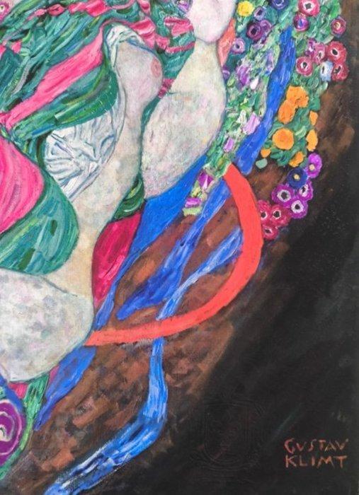 Gustav Klimt (1862-1918) - The Virgin, 1913. Gesigneerd in, Antiek en Kunst, Kunst | Tekeningen en Fotografie