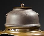 thee kettle van ijzer - Brons, IJzer (gegoten) - Japan -