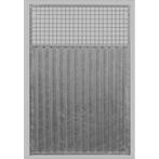 Damwandpaneel 184 h - 2 m - gesloten tot 130h - gaas 46x46x4, Dieren en Toebehoren, Nieuw