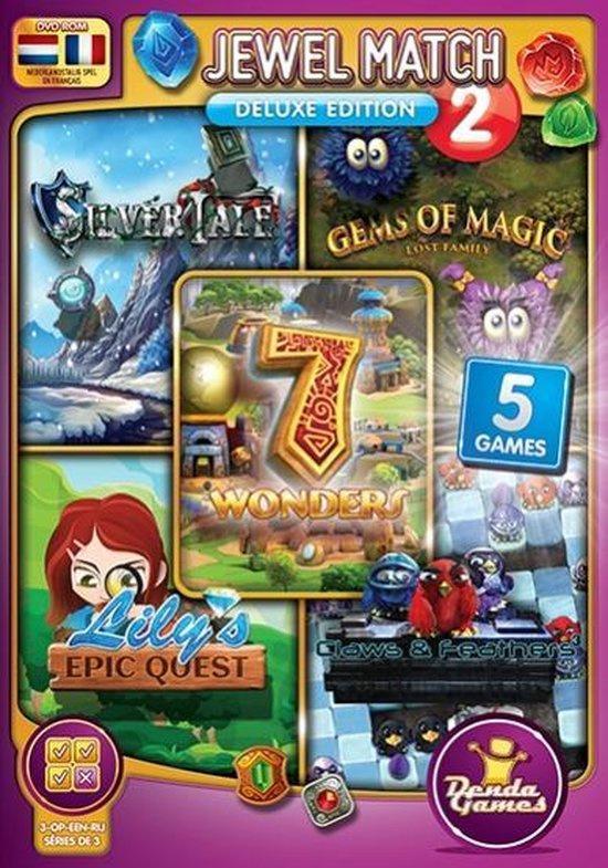 Jewel Match deluxe edition 2.0 (pc game nieuw), Games en Spelcomputers, Games | Pc, Ophalen of Verzenden