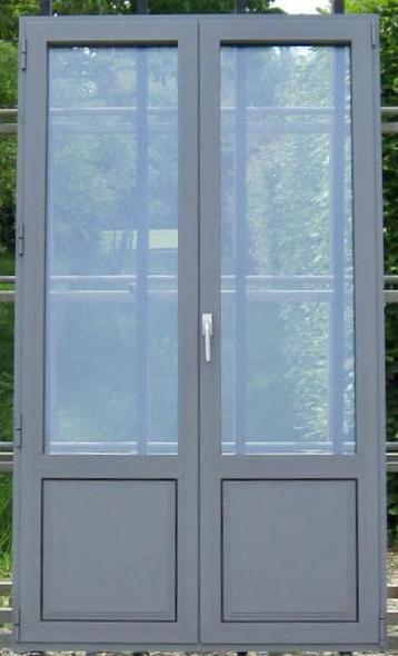 aluminium terrasraam , raam , chassis 120 x 210 stofgrijs beschikbaar voor biedingen