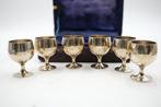 Beker (6) - Verzilverd, Antiek en Kunst, Antiek | Meubels | Tafels