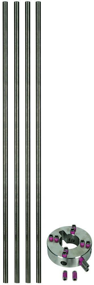 Kit de fixation Dehn pour tiges terminales latérales StSt, Doe-het-zelf en Bouw, Elektriciteit en Kabels, Verzenden