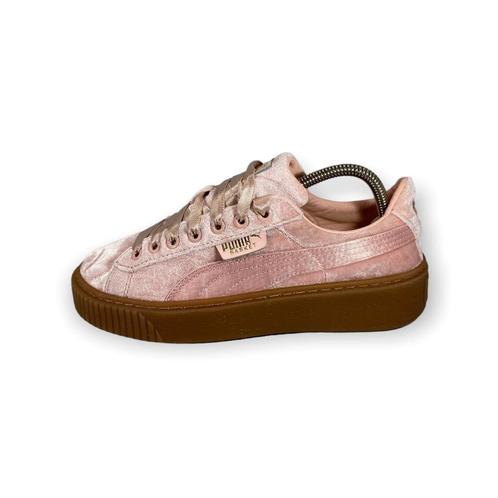 Puma Basket Platform VS (Silver Pink / Gold) - Maat 38, Vêtements | Femmes, Chaussures, Envoi
