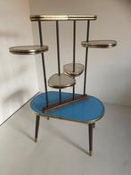 Table dappoint - Laiton moulé - Support de plantes vintage