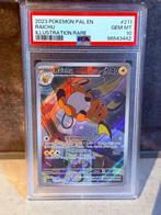 Pokémon Graded card - Raichu 211 Foil, Alternate art, Full, Nieuw