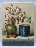 Jef van de Gehuchte (1946) - Stilleven met bloemen in, Antiek en Kunst