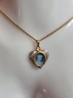 Sans prix de réserve - Camée - 18 carats Or jaune, Or blanc