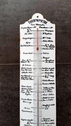 Thermomètre - Émail - Thermometre - The thermometer displays, Antiek en Kunst